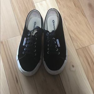 Velvet Superga Tennis Shoes